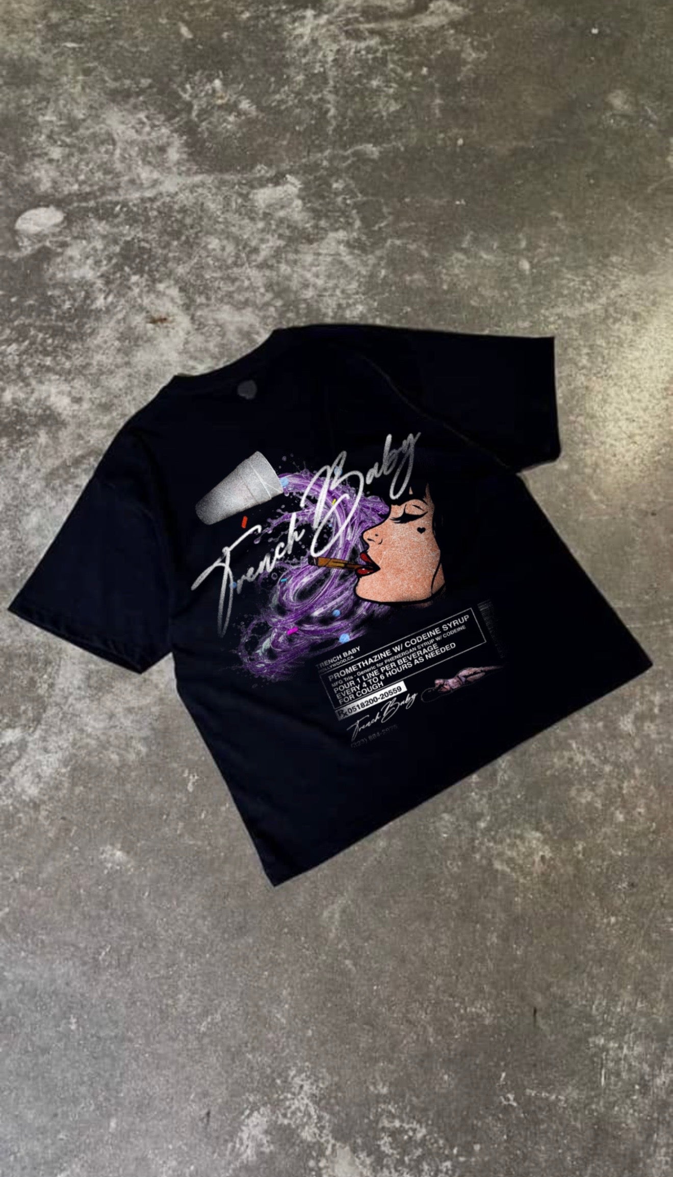 TB-Black Tee